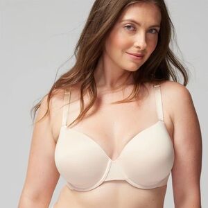 Soma VANISHING 360 Perfect Coverage Bra. Cream. 38DD